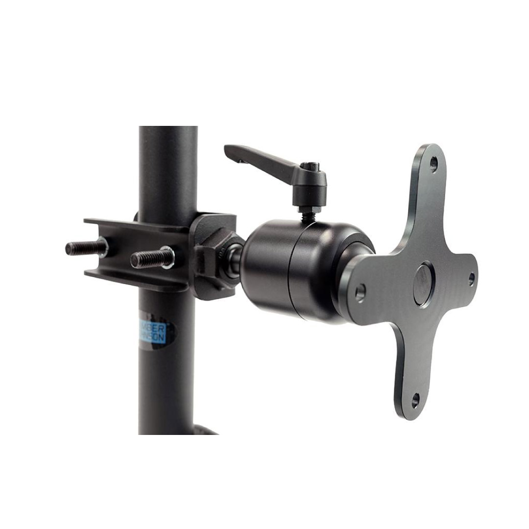 Zirkona 3/4" to 1-7/8" Pole Mount with VESA 75mm Mounting Plate